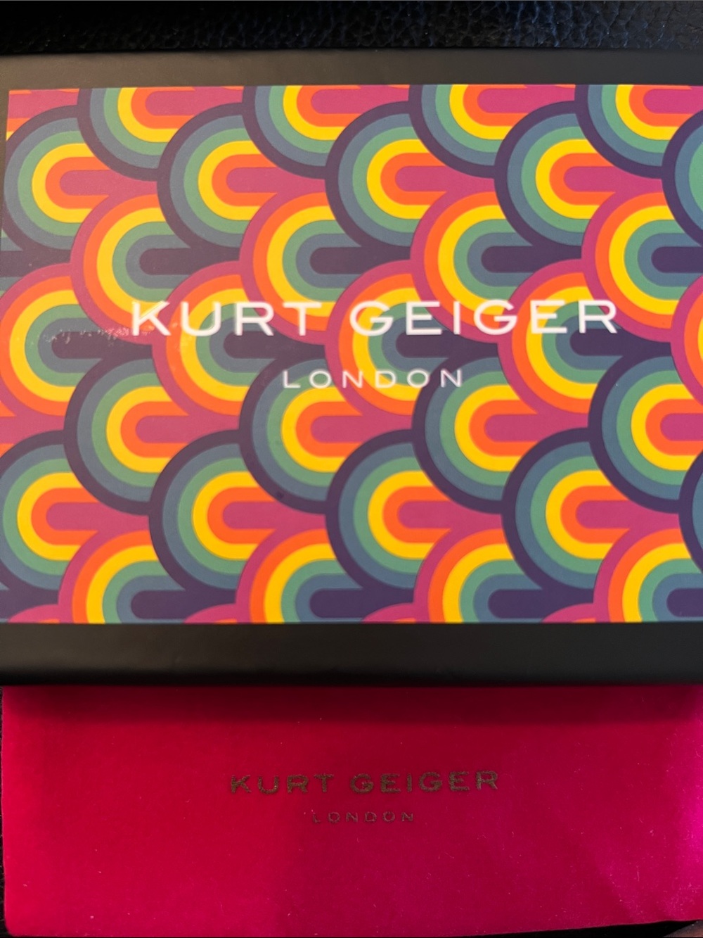 KURT GEIGER LONDON NWT Camden JEWELED EAGLE HEAD CARD HOLDER - Picture 9 of 10